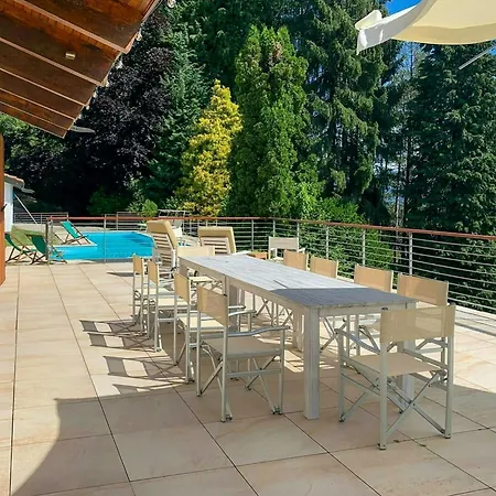 Ferienhaus With Pool Overlooking Maggiore Gignese